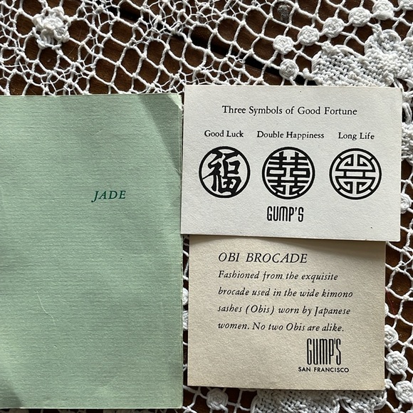 Obi Brocade Vintage Bag GUMP'S - Picture 9 of 9